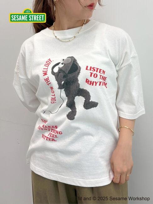 SM2「【SESAME STREET meets SM2】フォトプリントTシャツ」|Tシャツ・カットソー|レッド