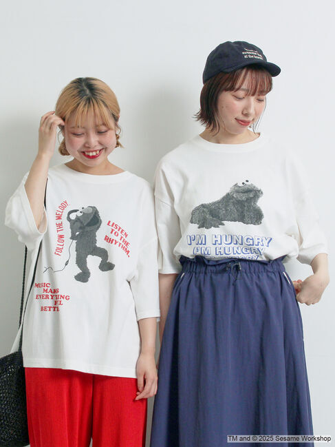 SM2「【SESAME STREET meets SM2】フォトプリントTシャツ」|Tシャツ・カットソー|