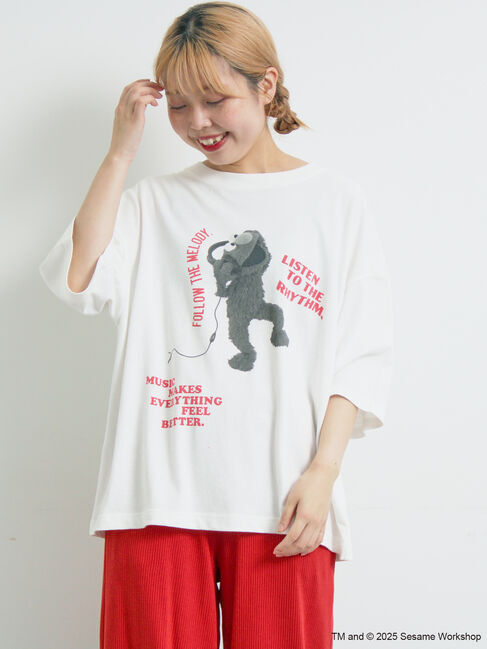 SM2「【SESAME STREET meets SM2】フォトプリントTシャツ」|Tシャツ・カットソー|