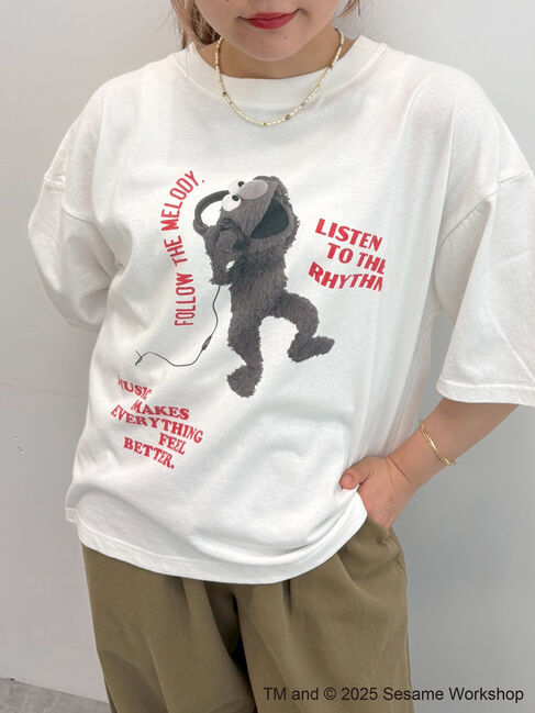SM2「【SESAME STREET meets SM2】フォトプリントTシャツ」|Tシャツ・カットソー|