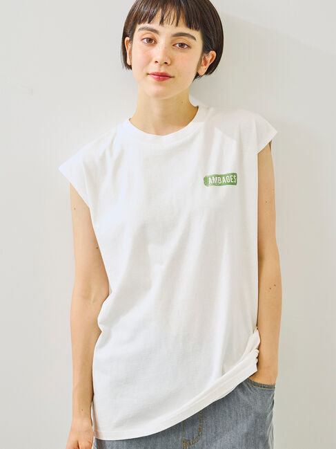 SM2「転写バックプリントノースリーブ」|Tシャツ・カットソー|