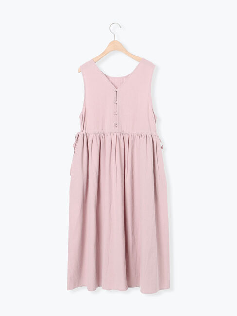 Samansa Mos2「【S/Mサイズ】レース貼りノースリワンピース」|ワンピース|