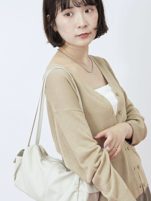 Samansa Mos2 blue「ダブルストラップミニバッグ」|その他|