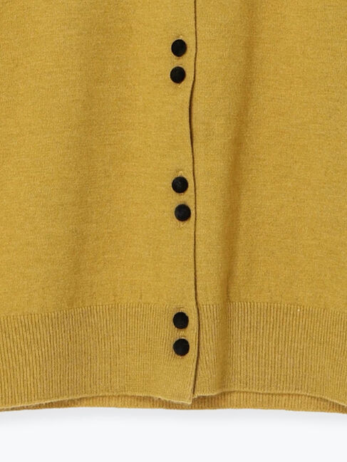 Samansa Mos2「【マシンウォッシャブル/アンチピリング】クルーネックカーディガン」|カーディガン|