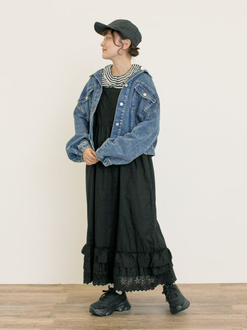 Samansa Mos2「デニム/スエードアソートジャケット」|その他|