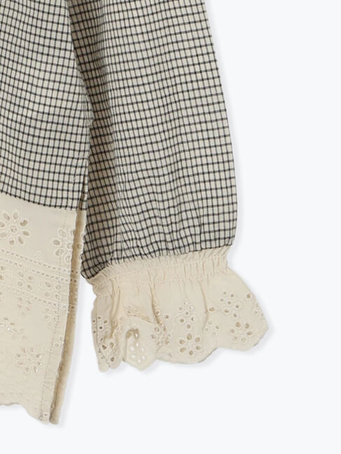 Samansa Mos2「スカラップレースブラウス」|シャツ・ブラウス|