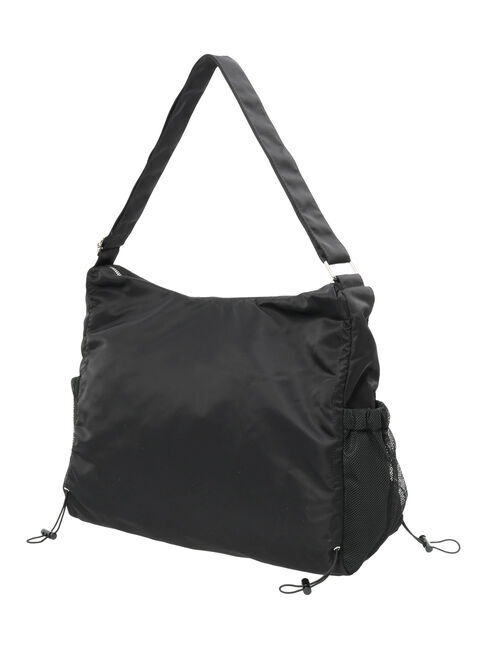 Samansa Mos2 blue「ナイロンシャーリングバッグ」|その他|