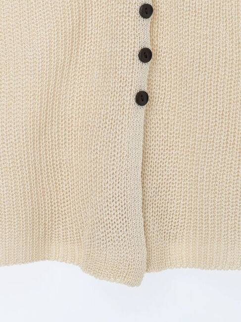 Samansa Mos2 blue「バンダナ付きニットベスト」|ニット・セーター|