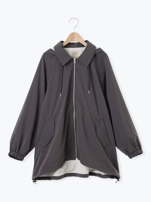 Samansa Mos2「襟付きマウンテンパーカー」|ブルゾン・スタジャン|