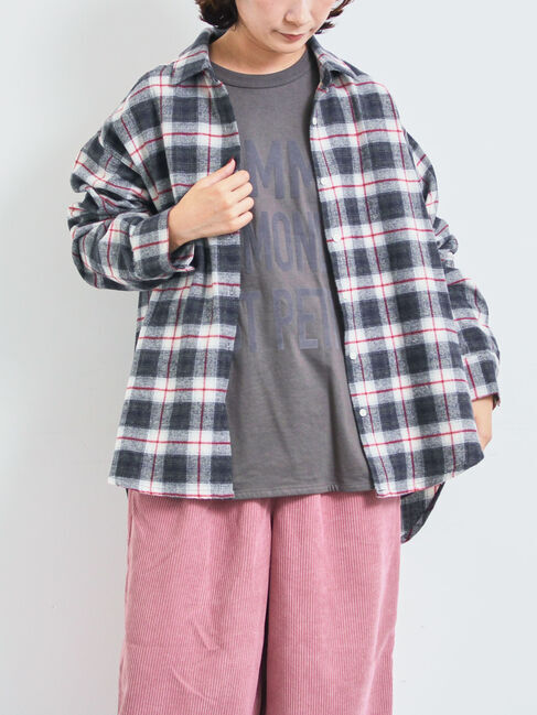SM2「起毛チェックシャツ」|シャツ・ブラウス|