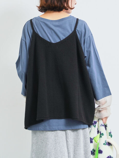 SM2「ニットキャミチュニック」|ニット・セーター|