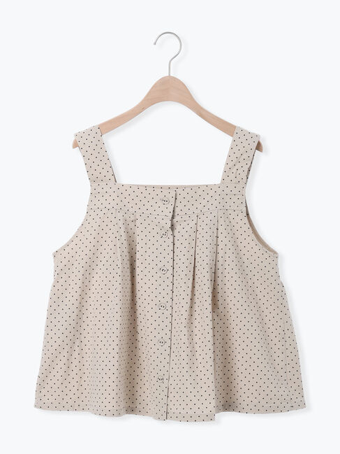 Samansa Mos2「【ゆべし&times;Samansa Mos2】前後2WAYビスチェ」|ダウンベスト・ベスト|