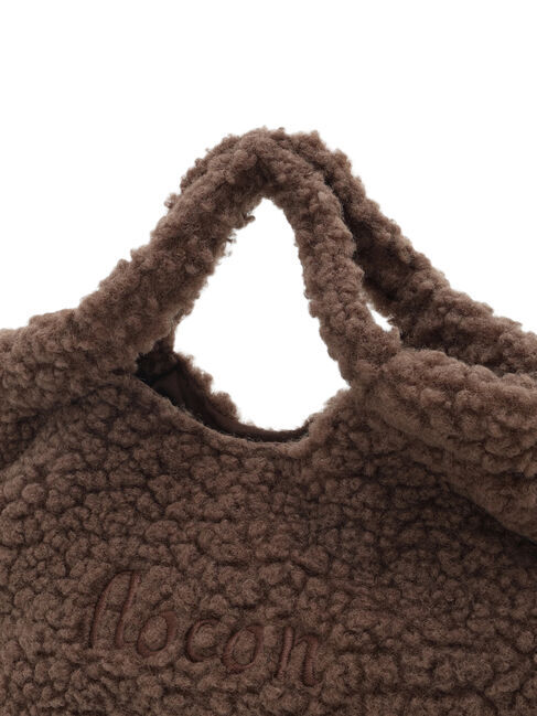 Samansa Mos2「【2WAY】ロゴ刺繍ボアショルダーバッグ」|その他|