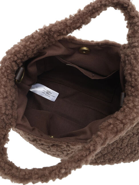 Samansa Mos2「【2WAY】ロゴ刺繍ボアショルダーバッグ」|その他|