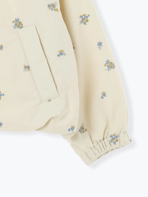 Samansa Mos2「小花総刺繍中綿ジャケット」|その他|