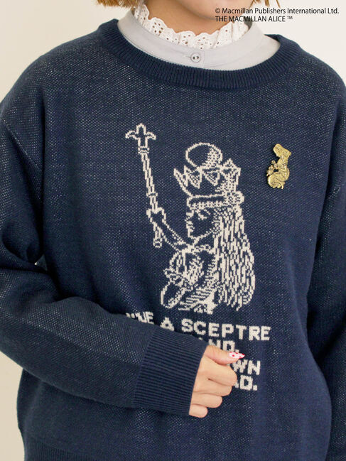 Samansa Mos2「【Alice&times;Samansa Mos2】ジャカードニット」|ニット・セーター|