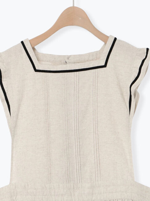 Samansa Mos2「【Alice&times;Samansa Mos2】配色エプロンワンピース」|ワンピース|