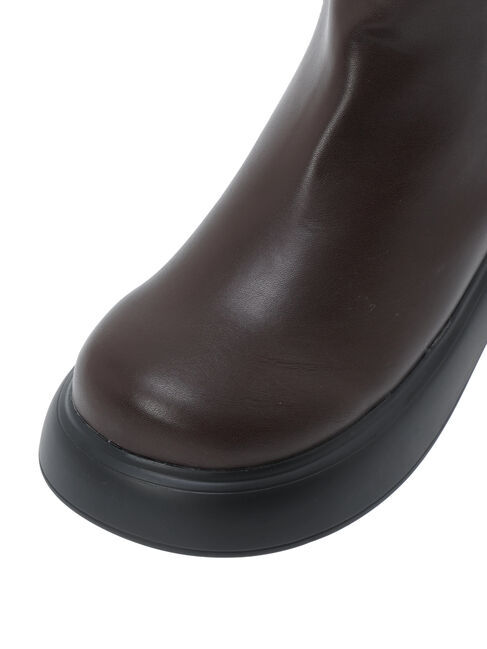 Samansa Mos2 blue「サイドゴアブーツ」|ショートブーツ|