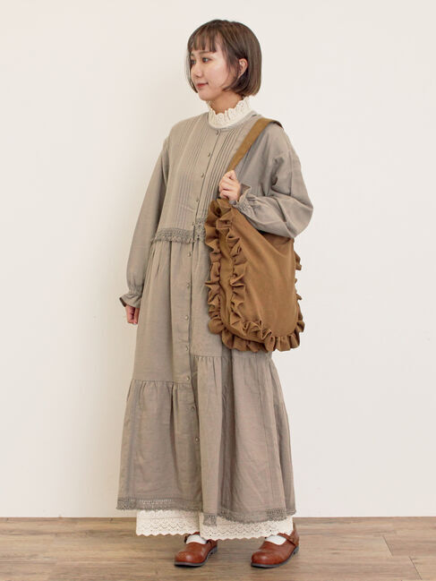 Samansa Mos2「ラウンドフリルトートバッグ」|その他|