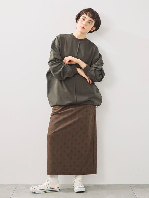 SM2「異素材切替スウェット」|Tシャツ・カットソー|