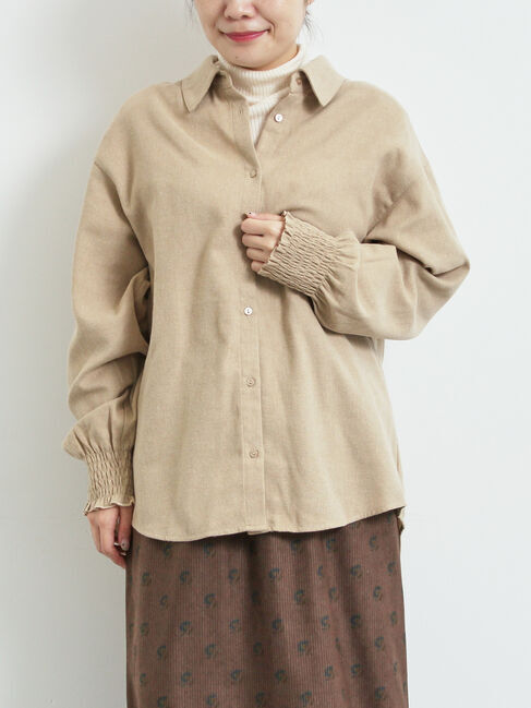 SM2「アソート袖口シャーリングブラウス」|シャツ・ブラウス|