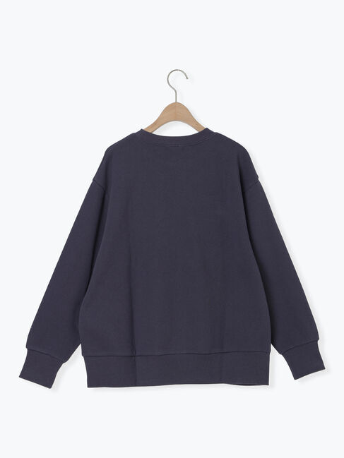 Samansa Mos2「裏毛プリントスウェット」|Tシャツ・カットソー|