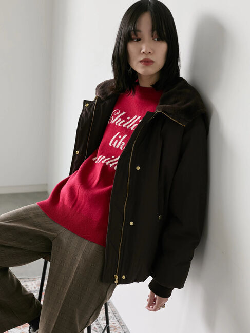 Samansa Mos2 blue「N-2Bジャケット」|その他|