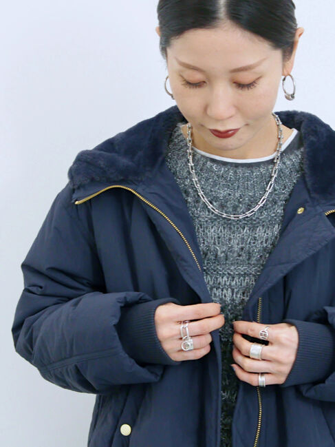 Samansa Mos2 blue「N-2Bジャケット」|その他|