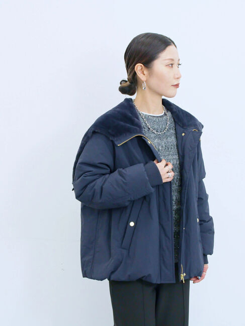 Samansa Mos2 blue「N-2Bジャケット」|その他|