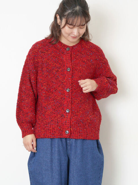 Samansa Mos2「ぽこぽこヤーン前後2WAYニット」|ニット・セーター|