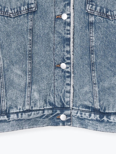 Samansa Mos2「デニムボアジャケット」|その他|