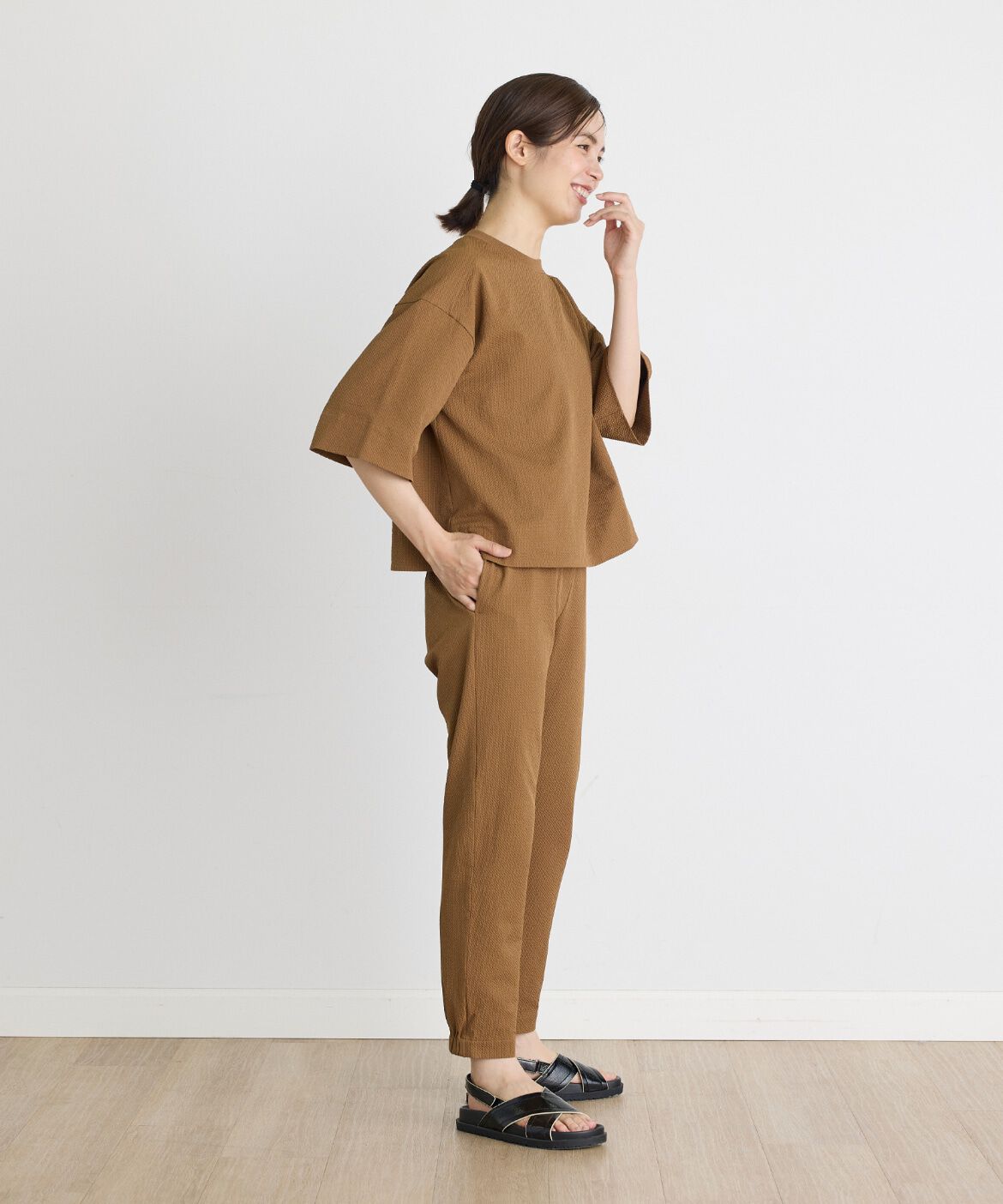 DAY by DAY it&rsquo;s international「プルオンサッカージョガーパンツ」|その他|