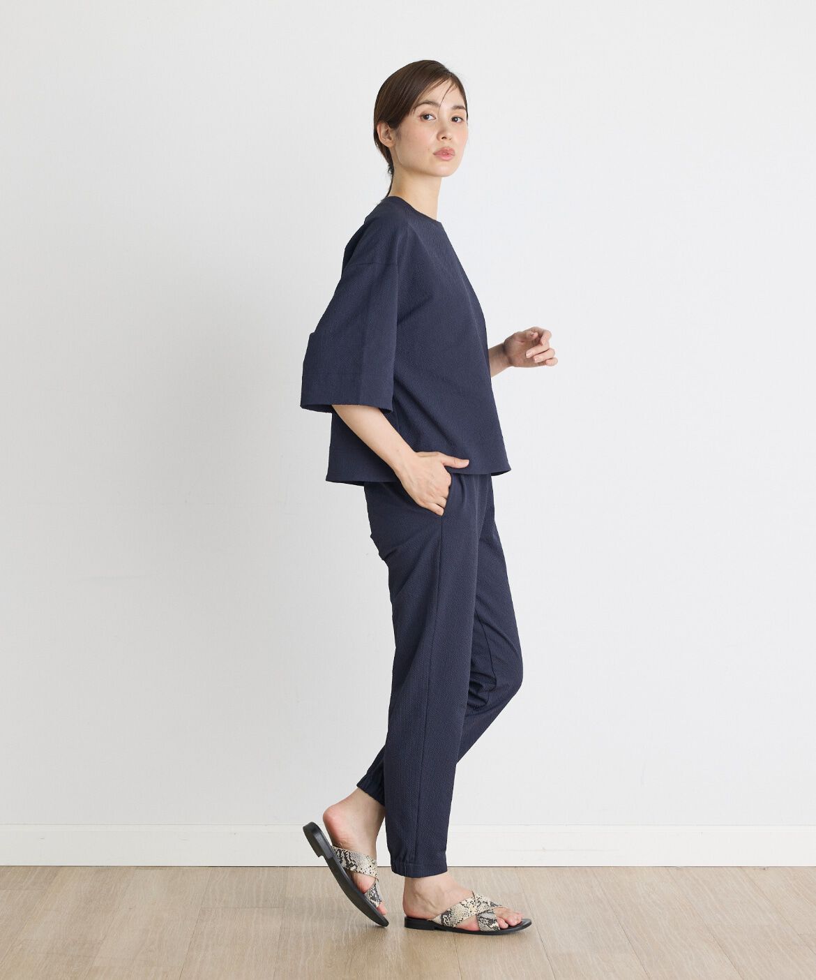 DAY by DAY it&rsquo;s international「プルオンサッカージョガーパンツ」|その他|