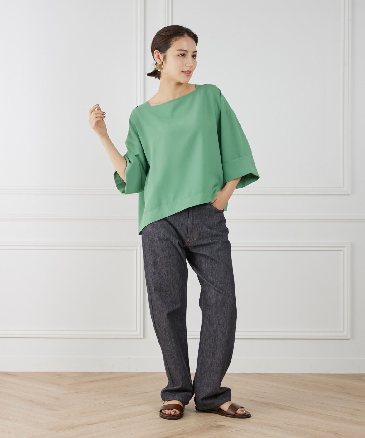 DAY by DAY it&rsquo;s international「ボートネックブラウス《BRING》」|シャツ・ブラウス|