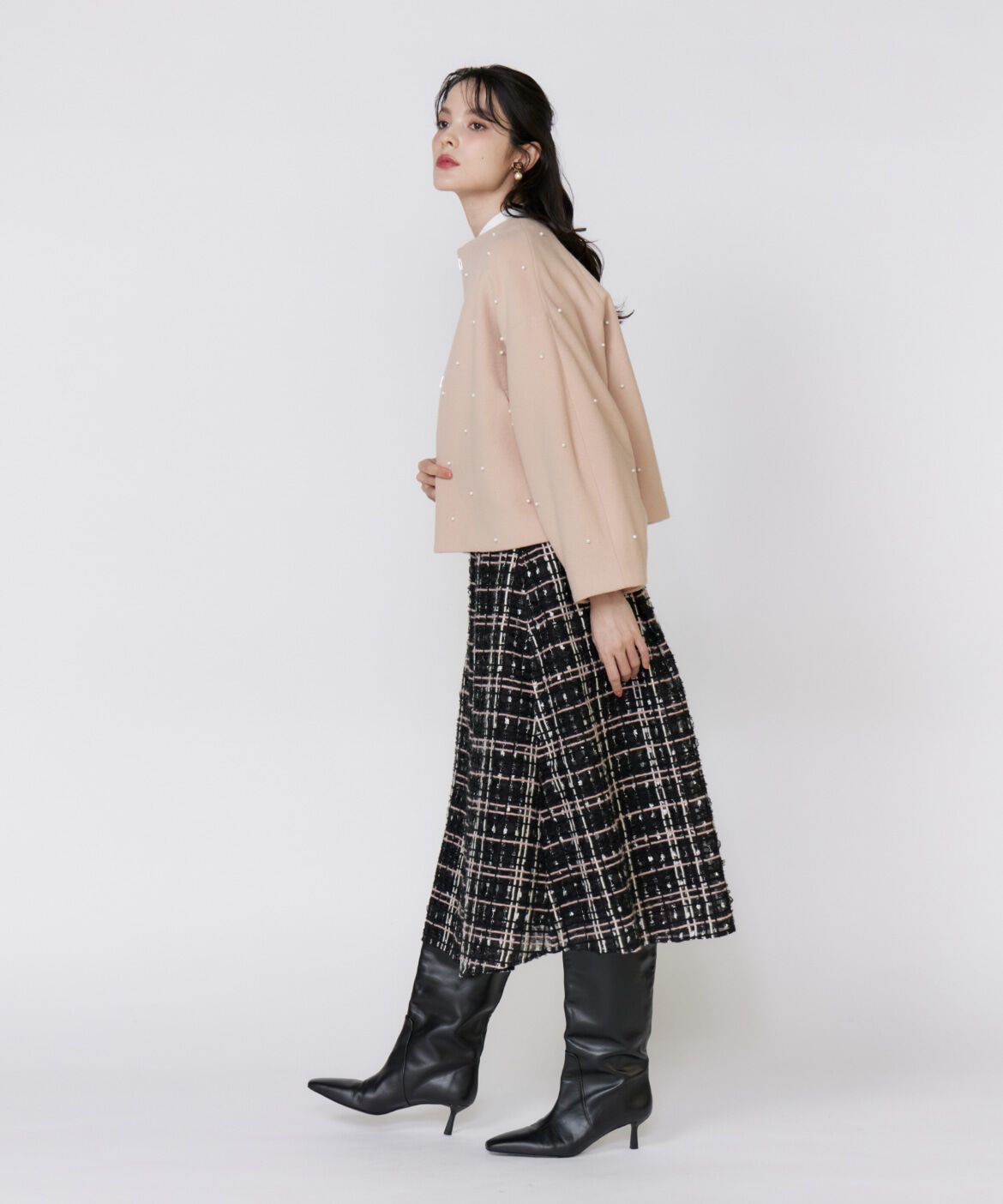 Maglie le cassetto「パールショートコート」|その他|