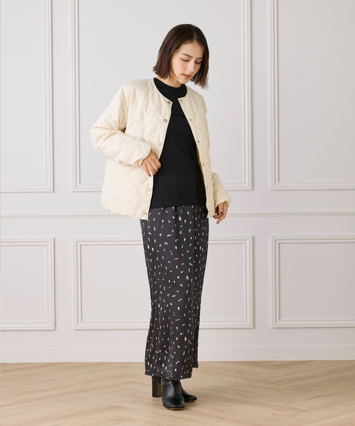 DAY by DAY it&rsquo;s international「クルーネックダウンジャケット《TAIONコラボレーション》　」|ダウン|