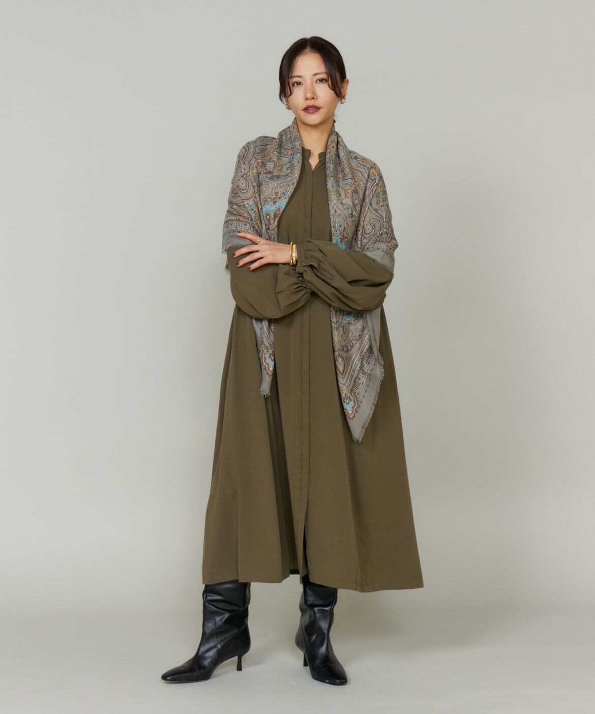 Le Souk「ウールライク　大判ストール」|ストール|