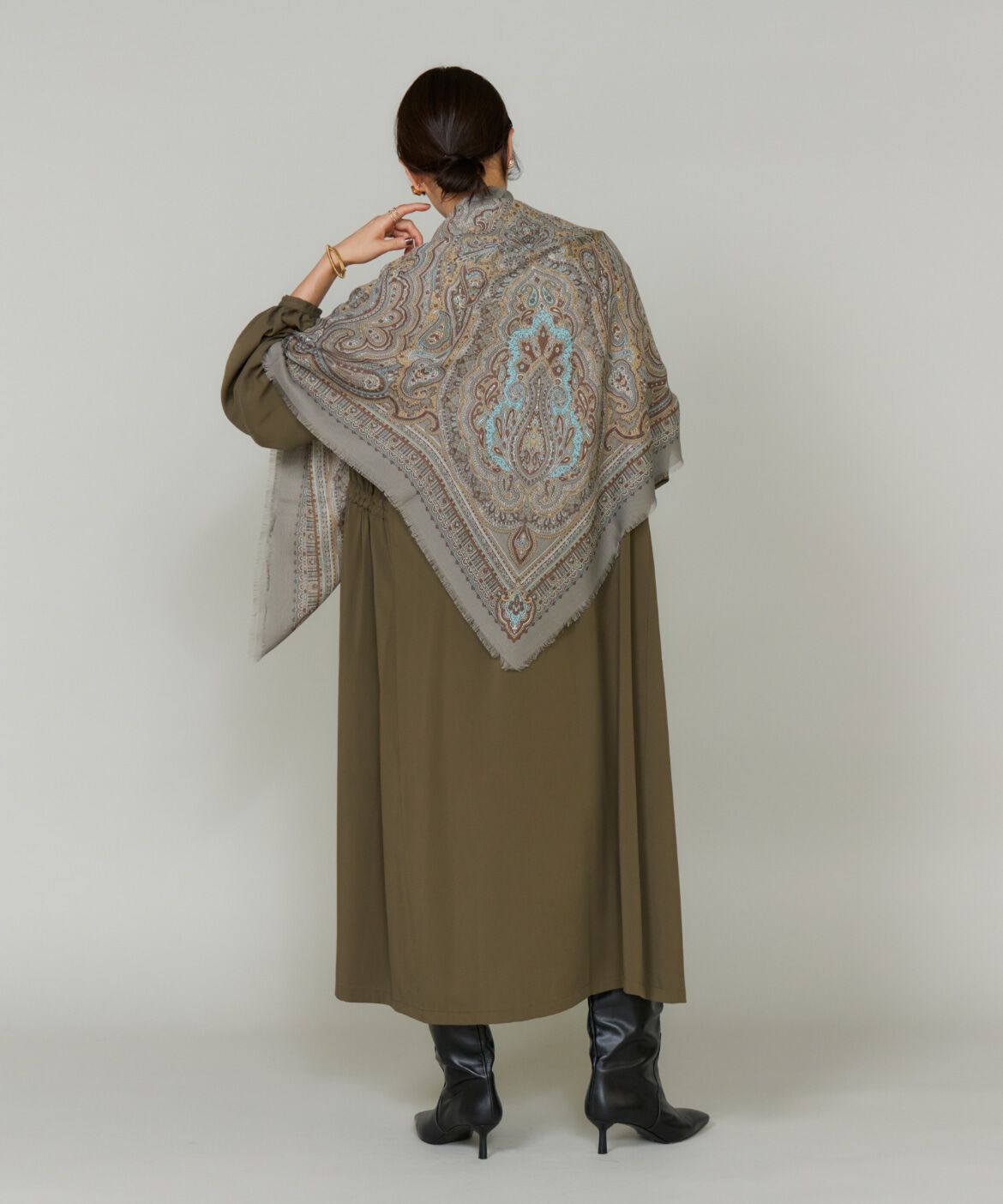 Le Souk「ウールライク　大判ストール」|ストール|