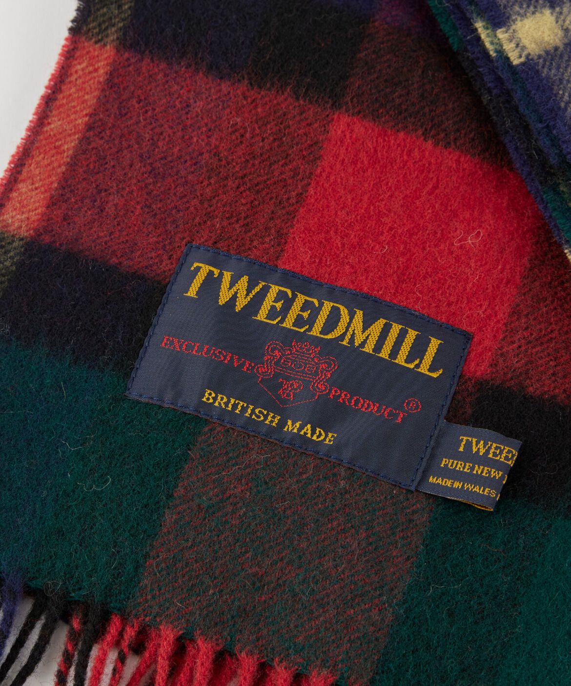 DAY by DAY it&rsquo;s international「チェック柄ウールストール 《TWEEDMILL/ツイードミル》」|ストール|