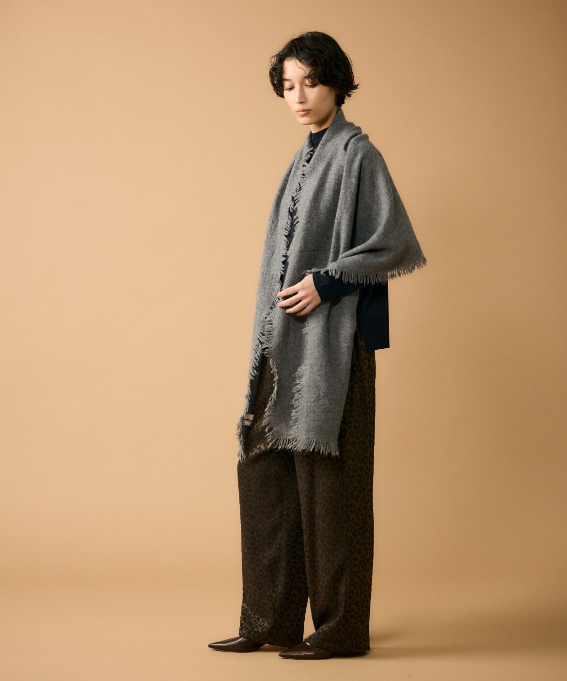 Le Souk「ライトバスケット織 ストール」|ストール|