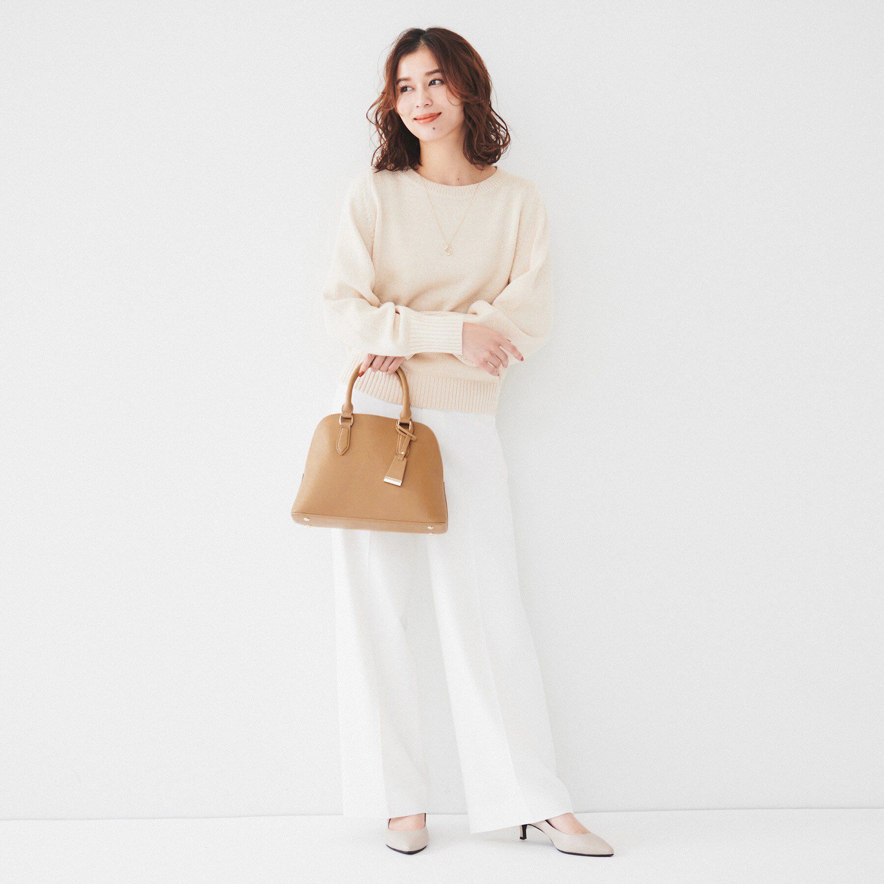 UNTITLED「【追加8/名品】2WAYポケットボストンバッグ」|ハンドバッグ|