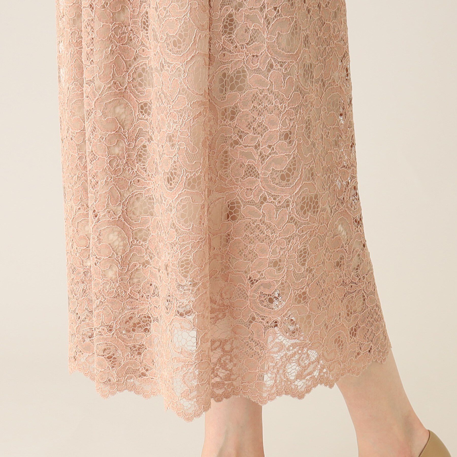 UNTITLED「エレガンレースワンピース」|ワンピース|