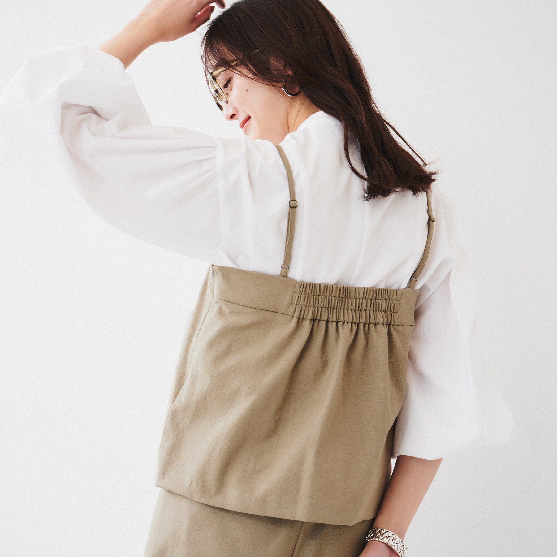 UNTITLED「【セットアップ可能】ビスチェキャミソール」|キャミソール|