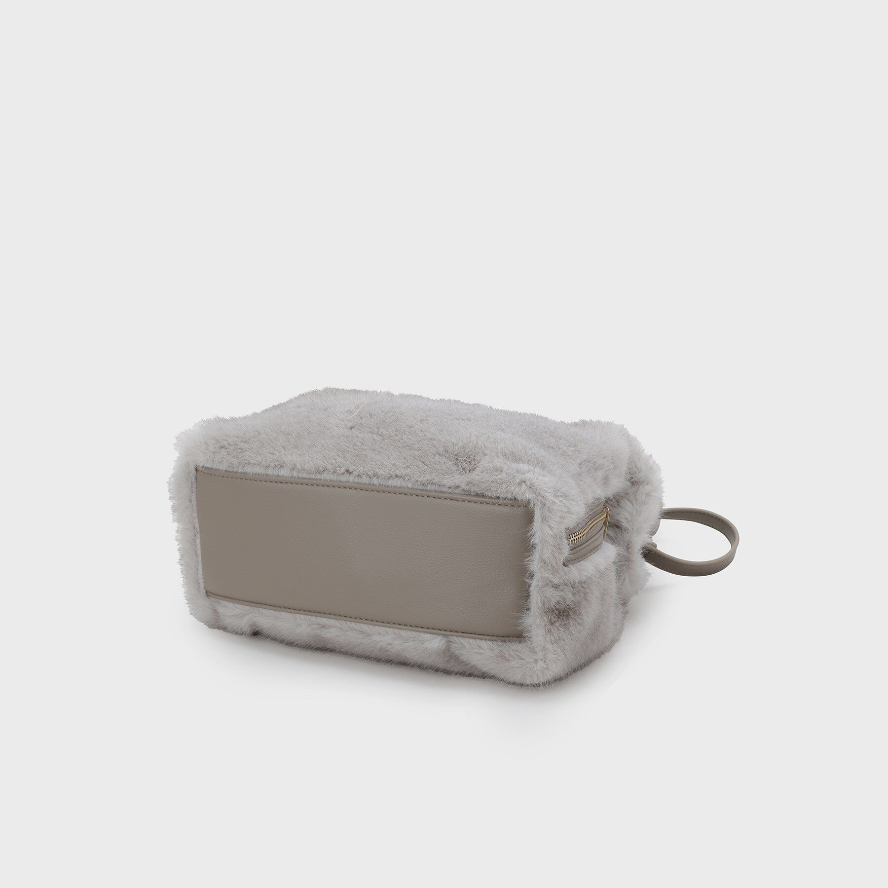 UNTITLED「ミニフェイクファーショルダー」|ハンドバッグ|