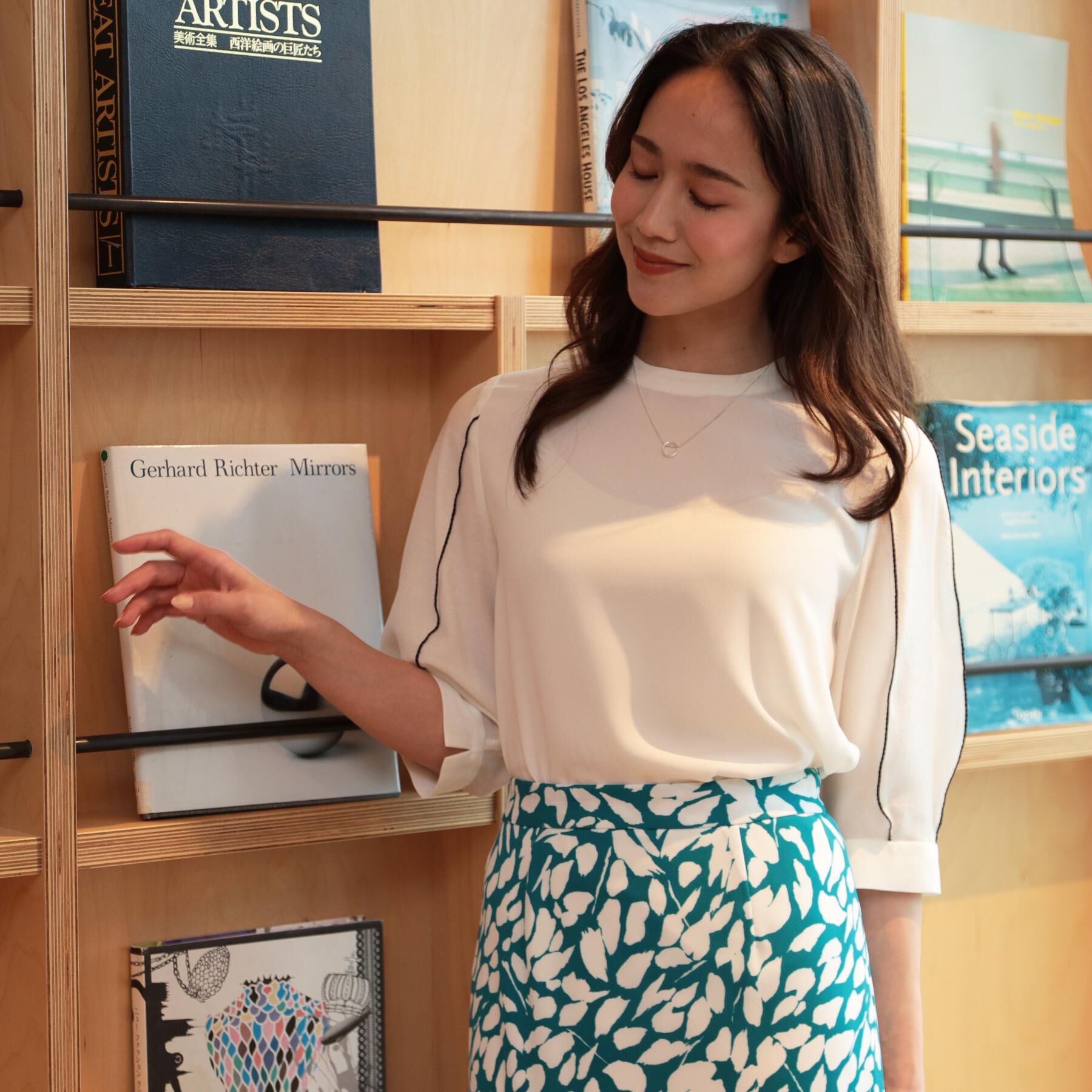 COUP DE CHANCE「【洗える／刺しゅうディテール】袖デザインブラウス」|シャツ・ブラウス|