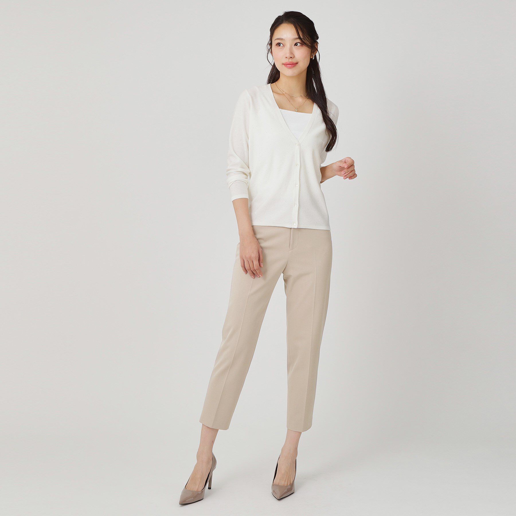 COUP DE CHANCE「【手洗い可／日本製／ストレッチ】定番センタープレス入りパンツ」|その他|