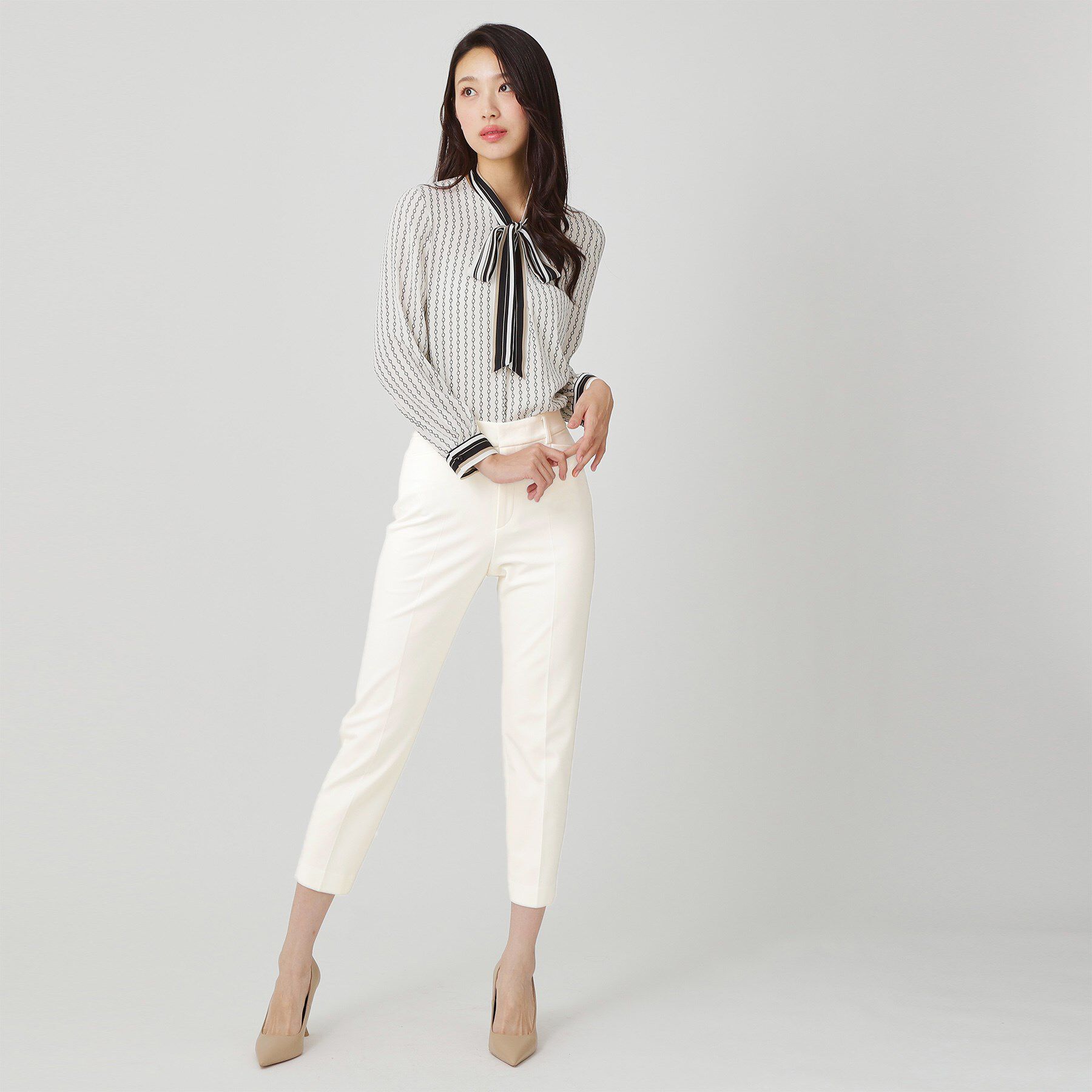 COUP DE CHANCE「【手洗い可／日本製／ストレッチ】定番センタープレス入りパンツ」|その他|