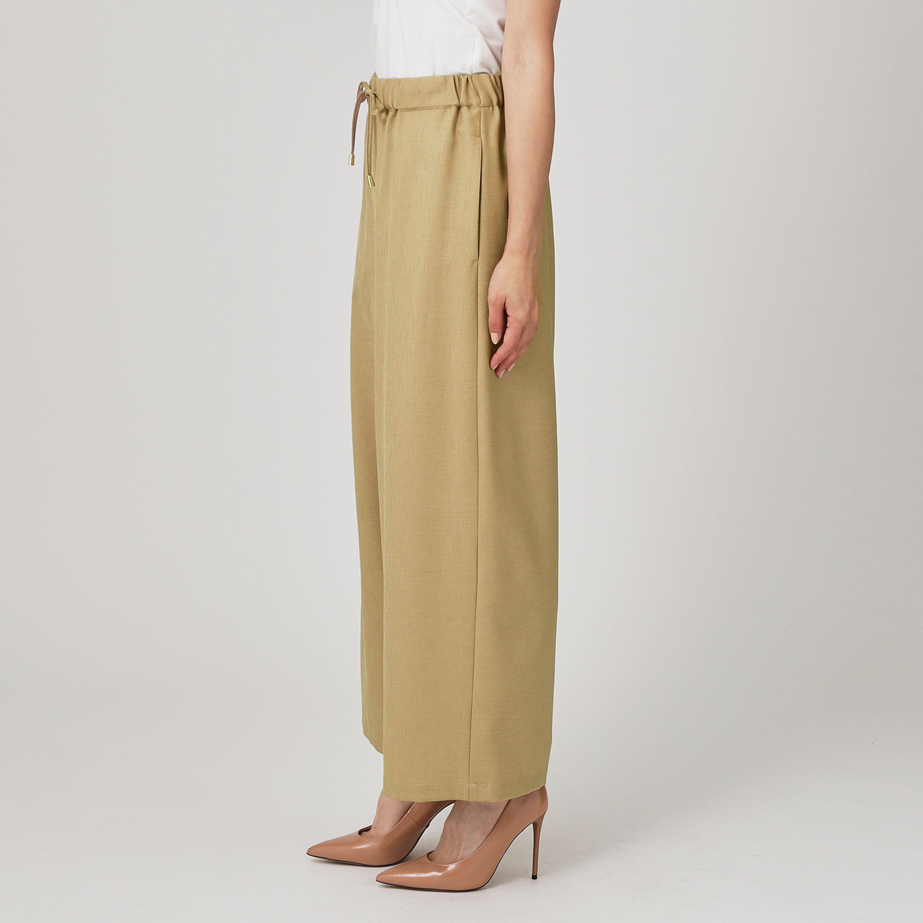 COUP DE CHANCE「【手洗い可／ウエストゴム】ストレートワイドのイージーパンツ」|その他|