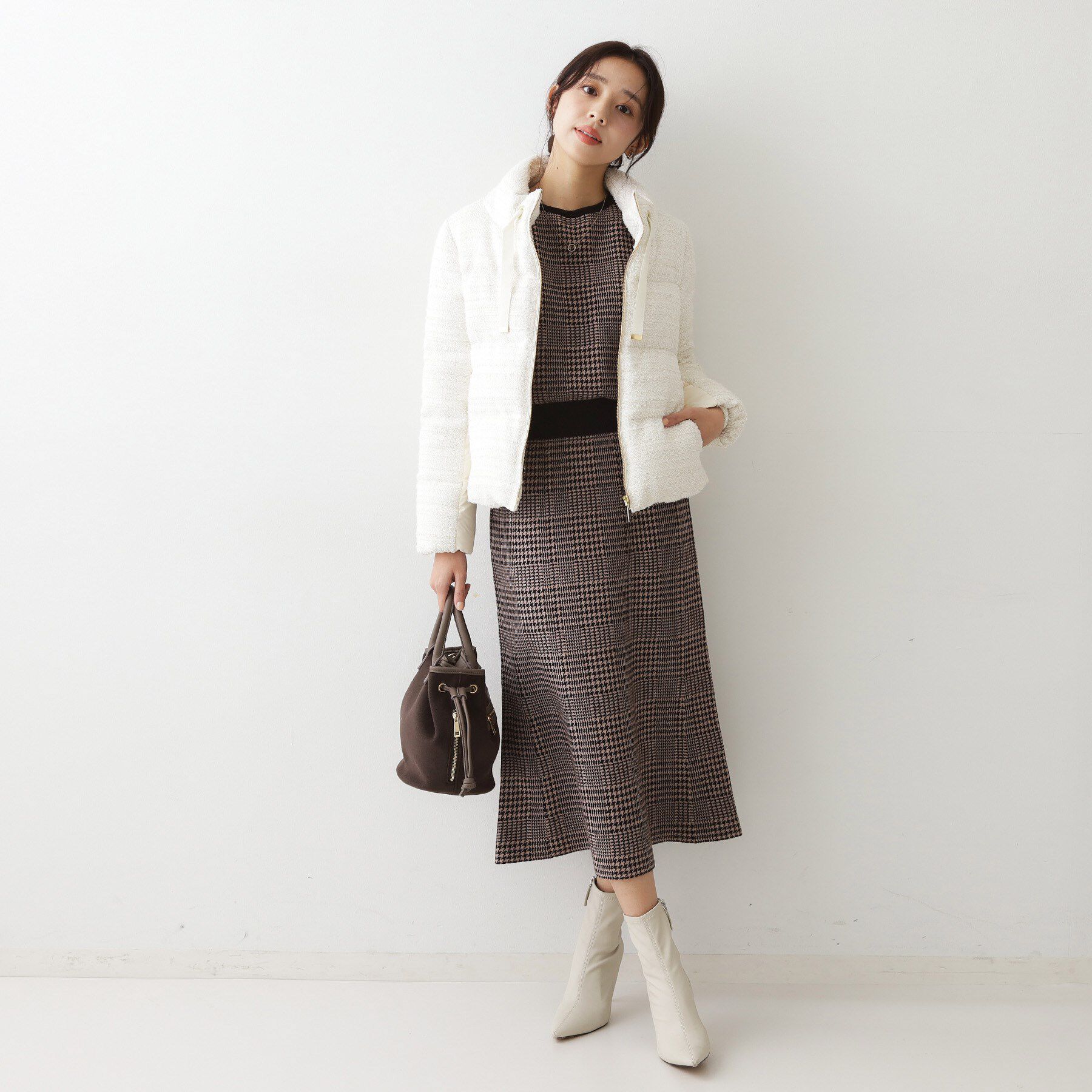 COUP DE CHANCE「【手洗い可／リバーシブル】トップス＆スカート セットアップ」|スーツ|