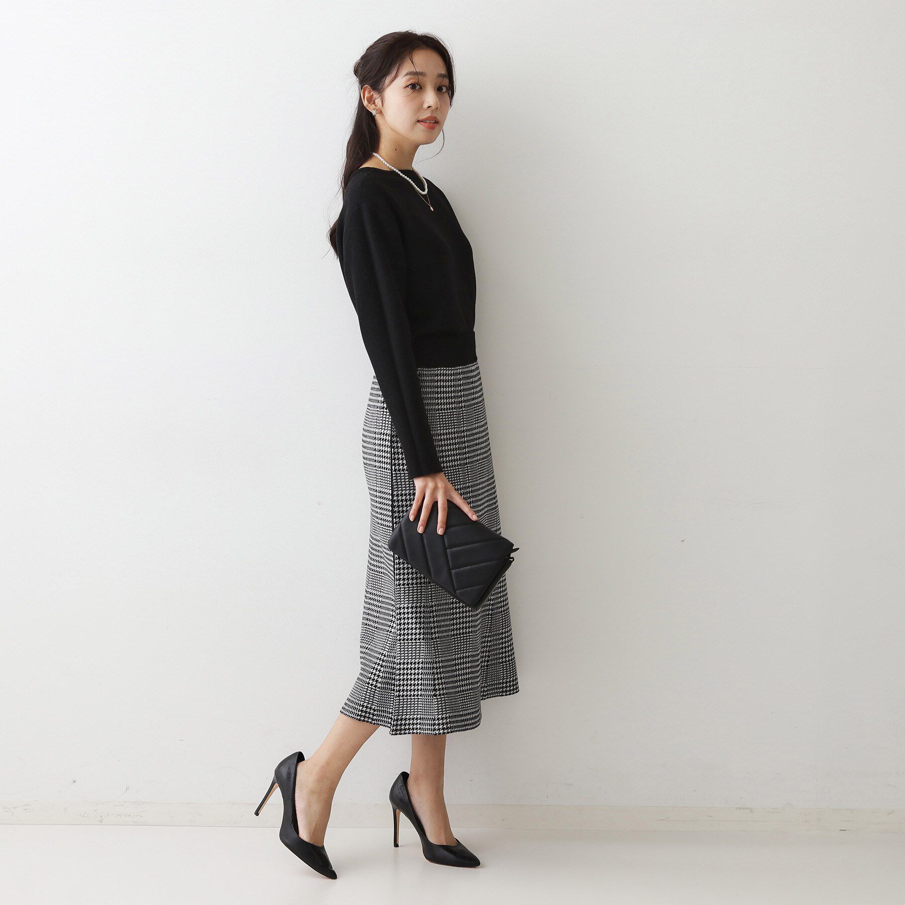 COUP DE CHANCE「【手洗い可／リバーシブル】トップス＆スカート セットアップ」|スーツ|